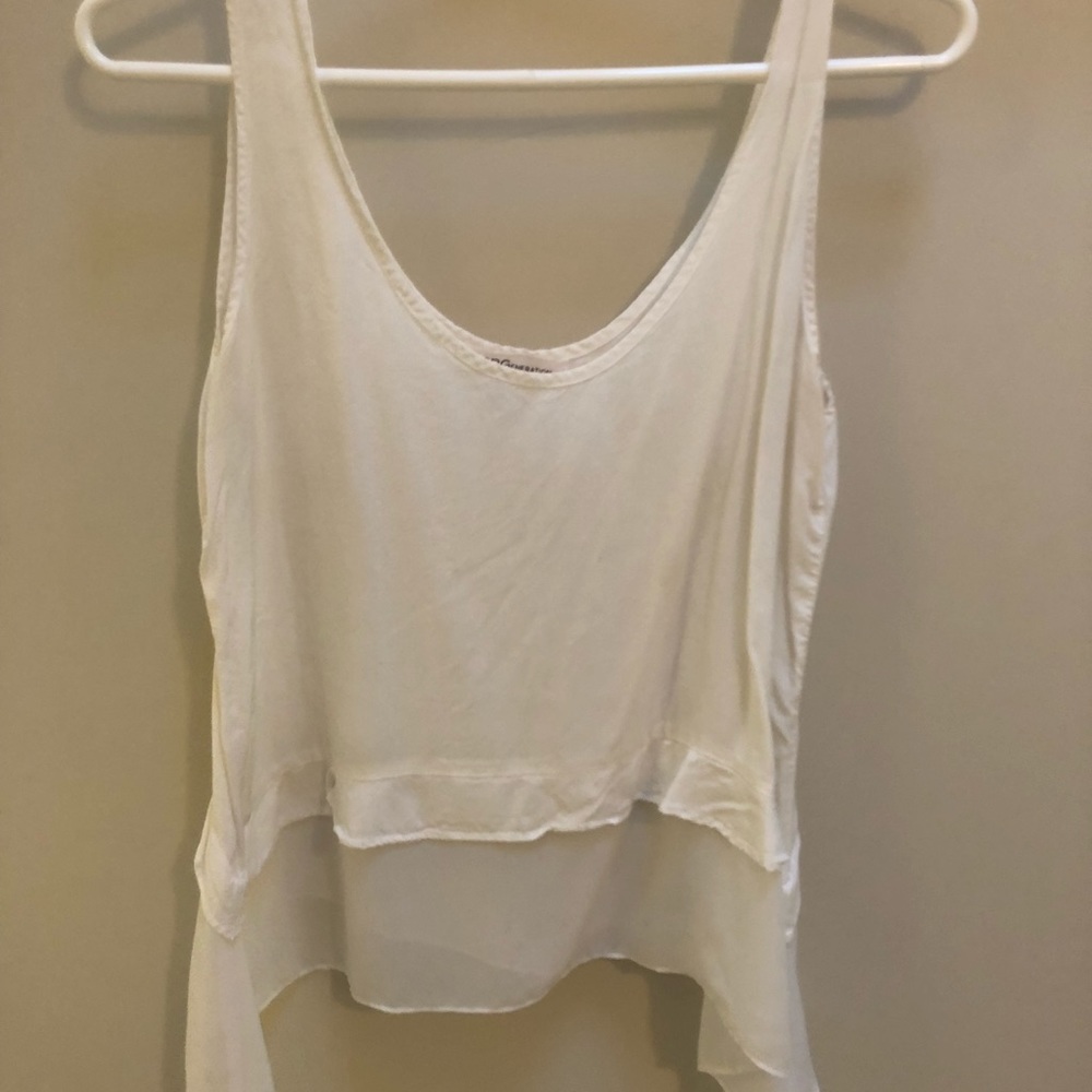 White fancy tank